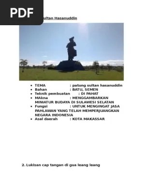 Patung Sultan Hasanuddin | PDF