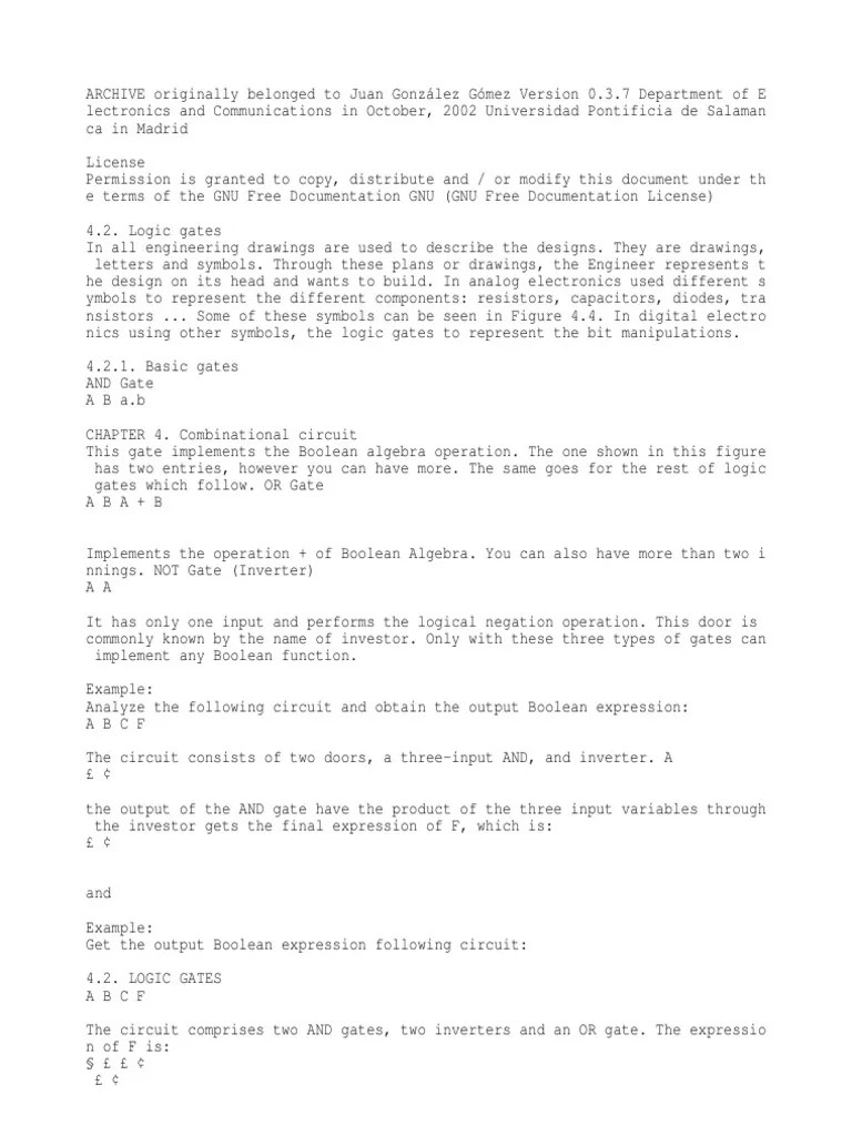 Logic Gates And Exercises | PDF | Logic Gate | Boolean Algebra