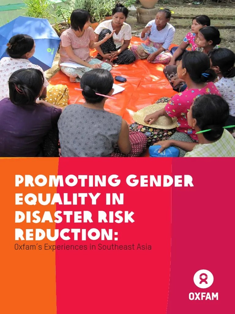 Promoting Gender Equality In Disaster Risk Reduction: Oxfam's ...
