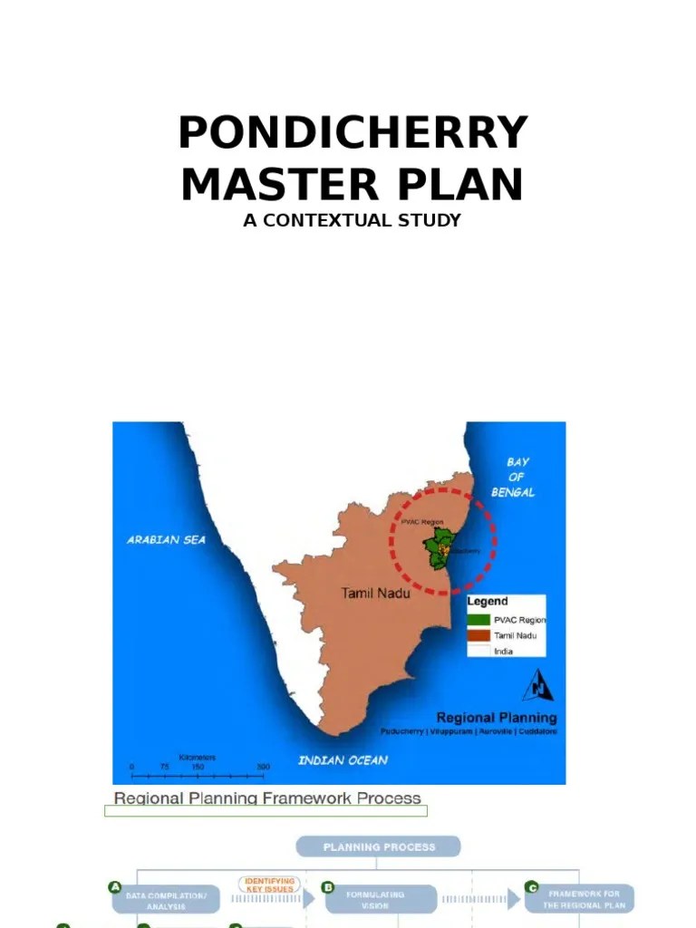 Puducherry Master Plan Overview 2036 PDF 1