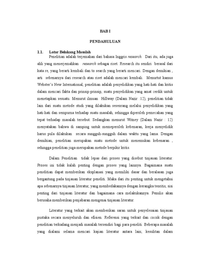 Untuk menerbitkan makalah di jurnal ilmiah sebagai syarat kelulusan. Makalah Tinjauan Literatur Pdf