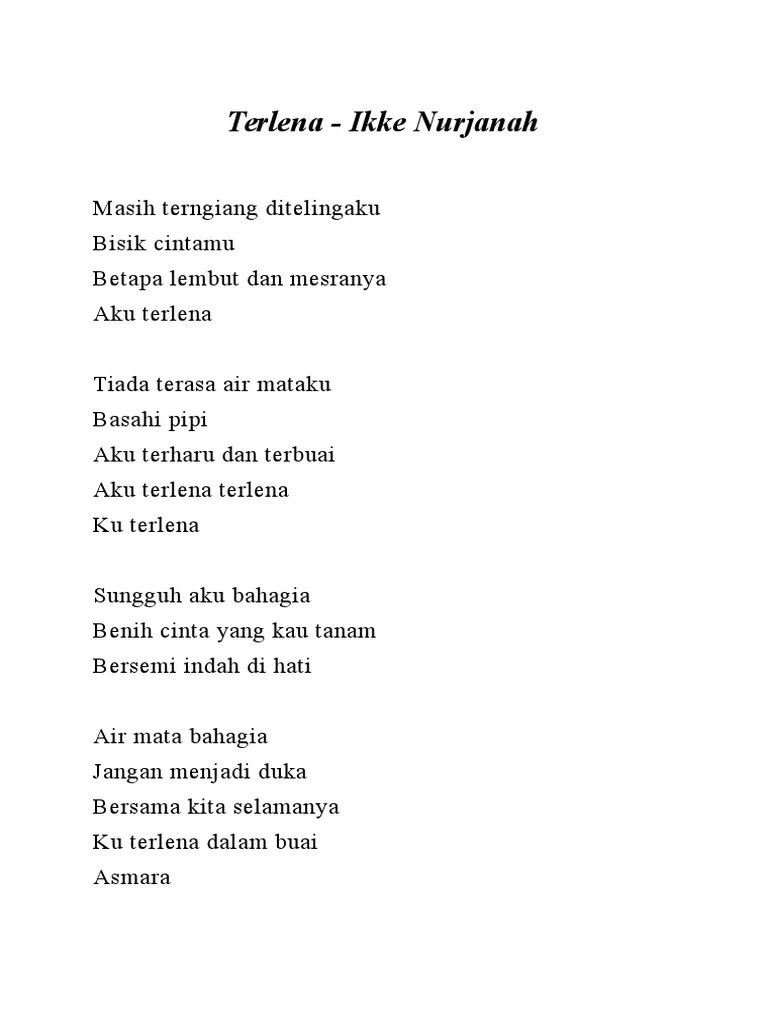 Saat pertama engkau nyatakan cinta oleh: Ter Lena Pdf