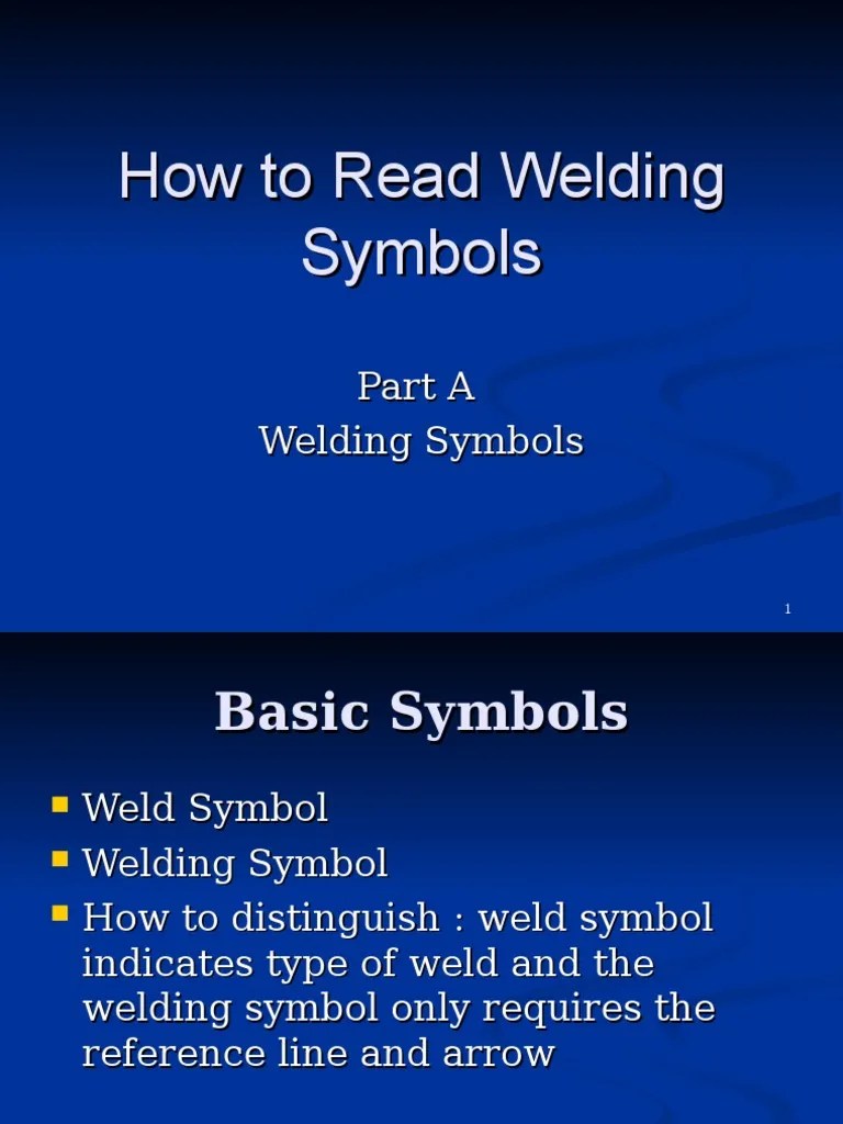 How To Read Welding Symbols | PDF | Welding | Construction