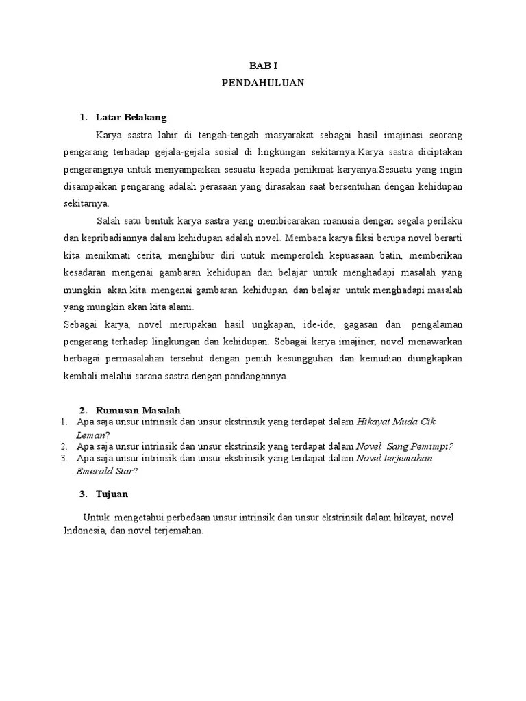 (1) unsur intrinsik yang terdapat pada kumpulan cerpen pilihan kompas 2014 meliputi alur, penokohan, latar, tema, amanat, . Perbedaan Unsur Intrinsik Dan Ekstrinsik Dalam Cerpen Lukisan