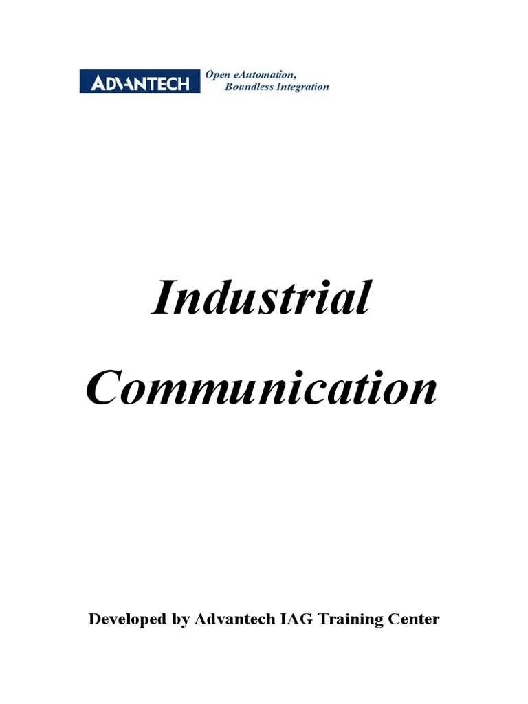 Industrial Communication Introduction | PDF | Duplex (Telecommunications) | Automation