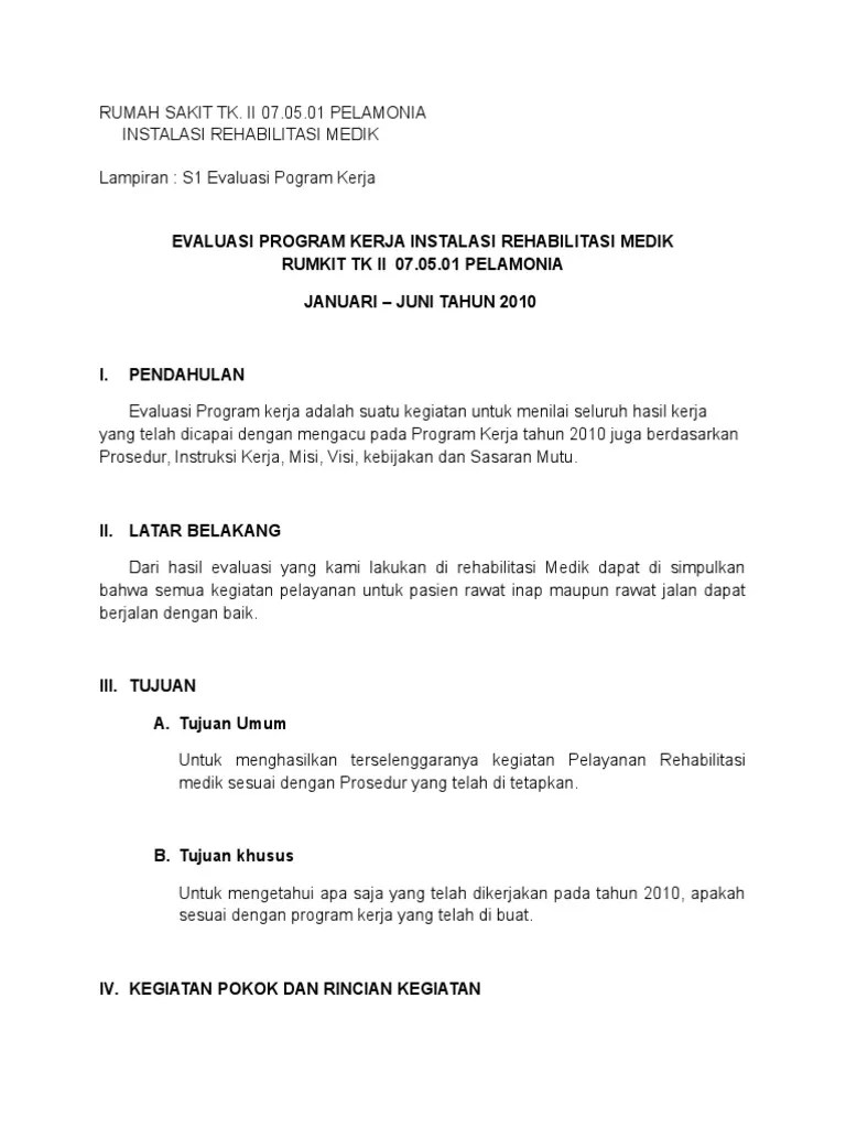 Contoh Laporan Program Kerja : Contoh Program Kerja Tahunan Organisasi