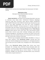Resume pribadi / cv (maksimal 3 halaman) . Contoh Motivation Letter Untuk Persyaratan Beasiswa Bank Pdf