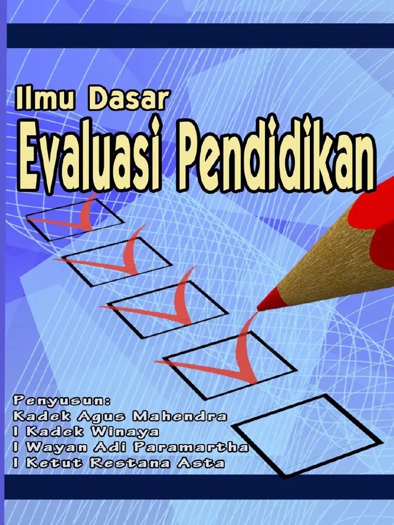 evaluasi pendidikan silabi mata kuliah evaluasi pendidikan 1. Ilmu Dasar Evaluasi Pendidikan Pdf Pdf