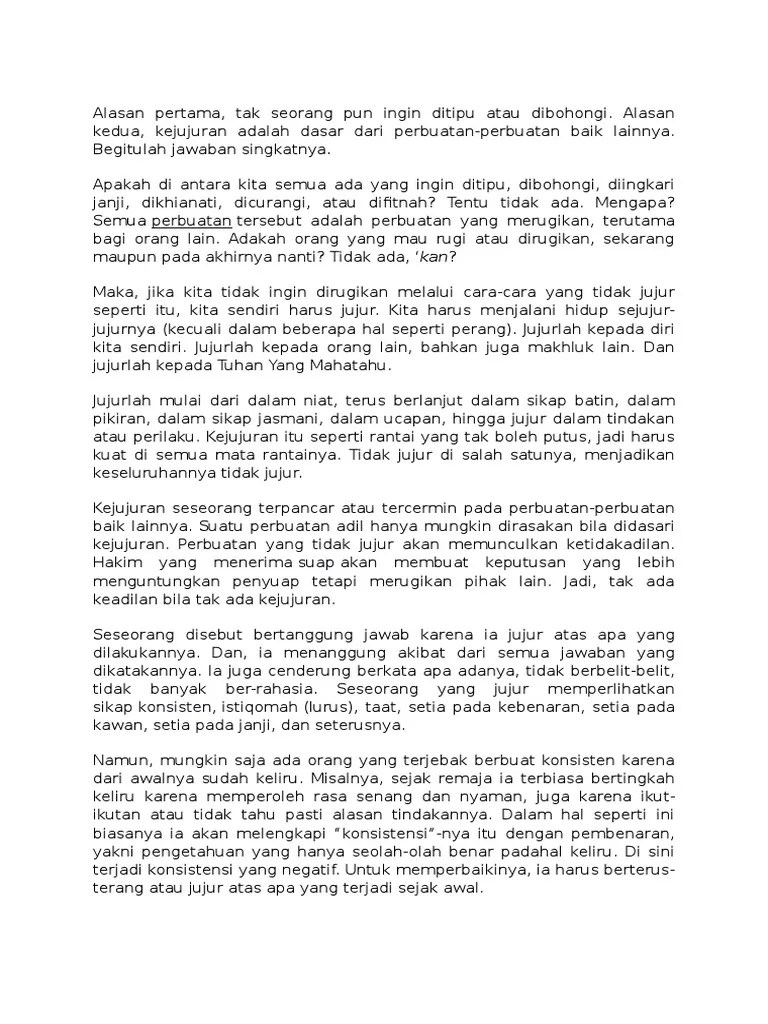 Alasan Pertama | PDF