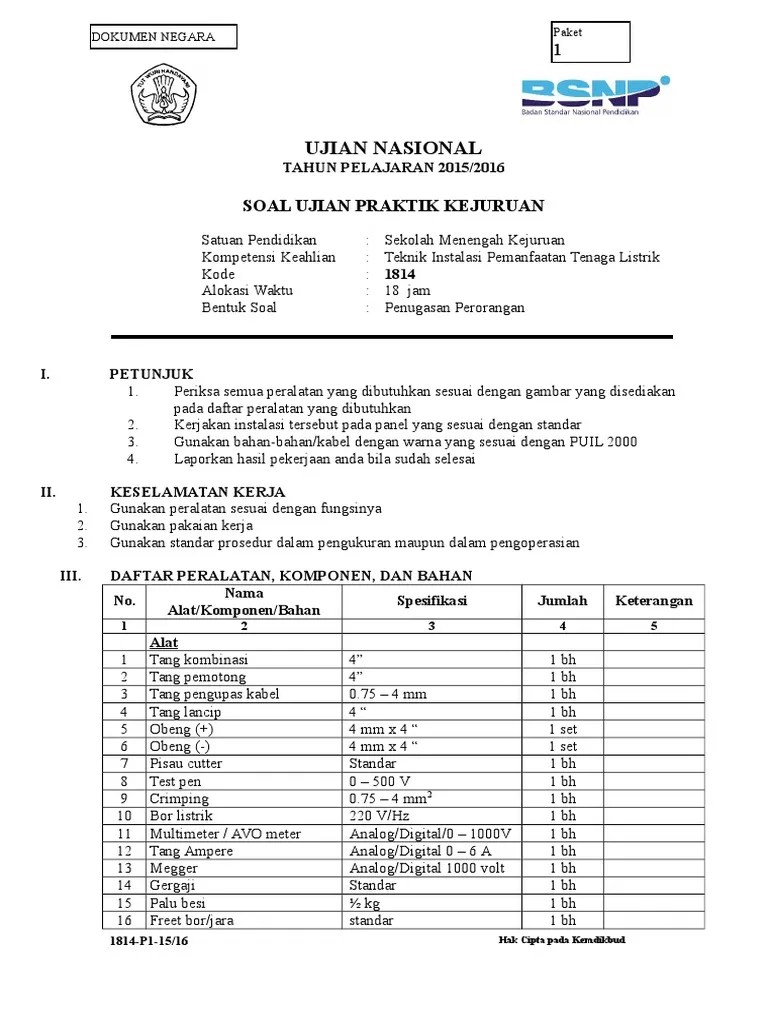 Tenaga listrik yang digunakan untuk. 1814 Teknik Instalasi Tenaga Listrik Pdf