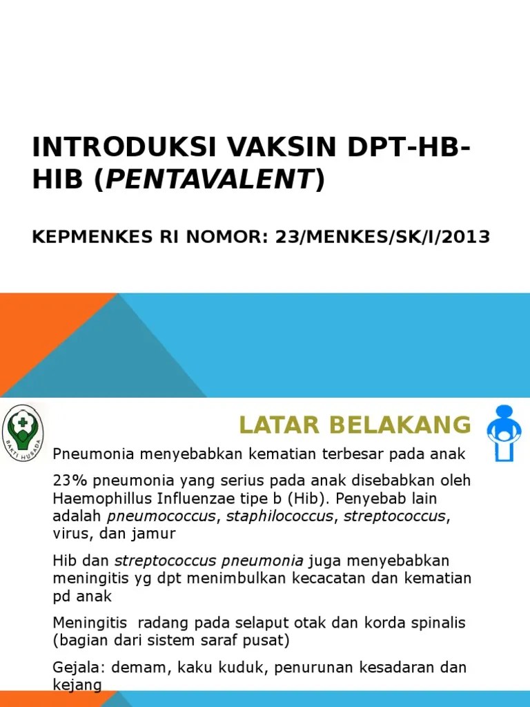 Materi Introduksi Vaksin DPTHBHIB | PDF