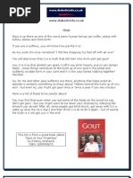 gout diet sheet gout alcoholic drinks