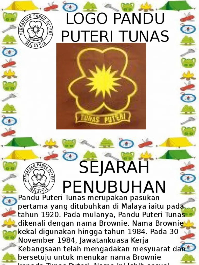 Warna Logo Pandu Puteri Tunas Sekolah Rendah : Uniform Pandu Puteri Tung E