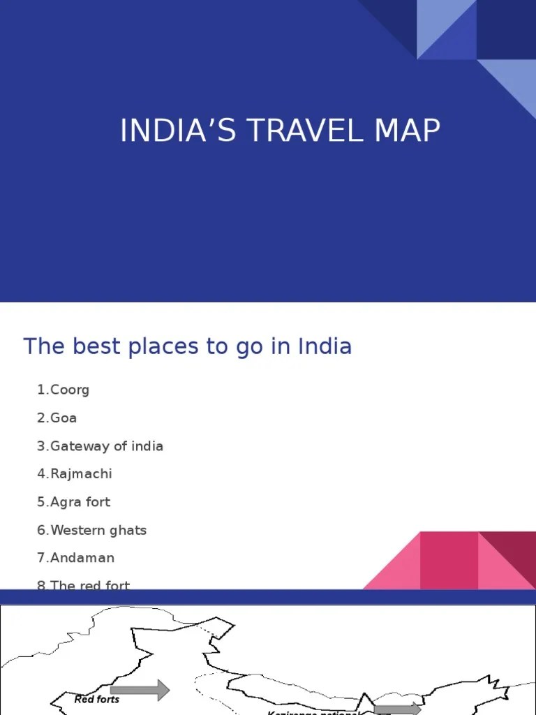 India Travel Map | PDF