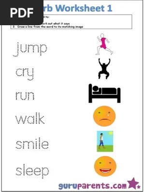 verb worksheets pdf pdf