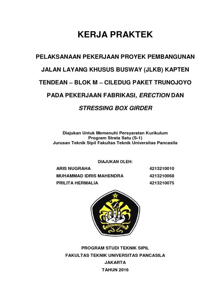 Laporan Kerja Praktek | PDF