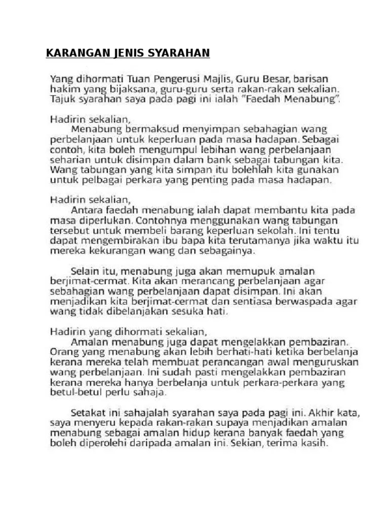 Contoh Karangan Syarahan Stpm Cute766