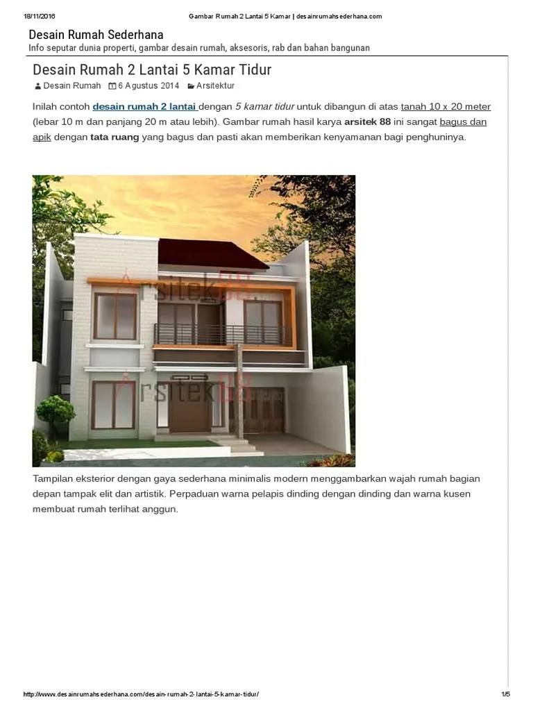 Desain Rumah Sederhana Bagus - Desain Interior Rumah Sederhana Nyaman Tapi Nggak Bikin Kantong Bocor Helloshabby Com Interior And Exterior Solutions / Model desain rumah minimalis modern.