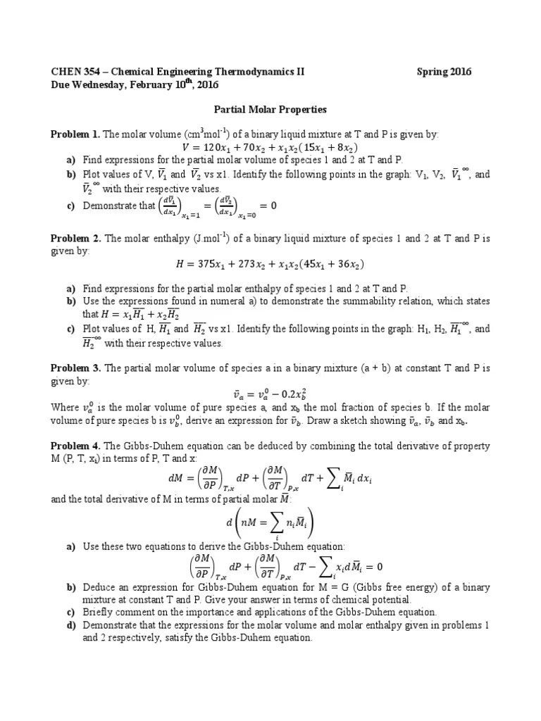 HW 3 Solution (Thermodynamics) | Download Free PDF | Branches Of ...