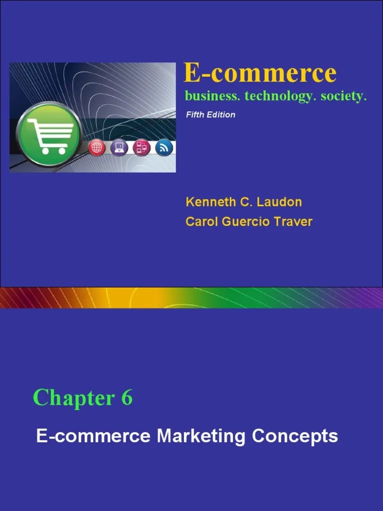 E-Commerce: Business. Technology. Society | PDF | Online Shopping | World Wide Web