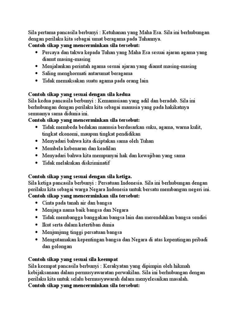Gambar Sikap Yang Sesuai Dengan Sila Ke 2 - Info Terkait Gambar