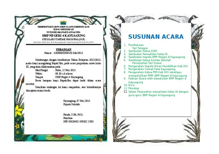 17 Desain Undangan Motif Bunga Vintage Cdr Desain Banner Belajar Desain Undangan 
