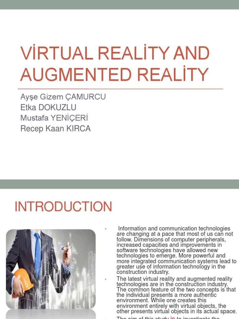 Augmented Reality Pdf Augmented Reality Technology Computing - Full HD Vintage Arts for Desktop