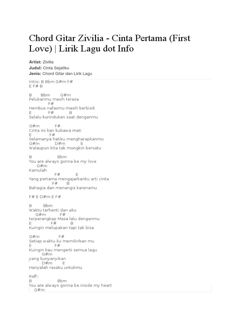 Kumpulan lagu cinta tegarkan hatiku versi slow full album. Chord Lagu Pdf