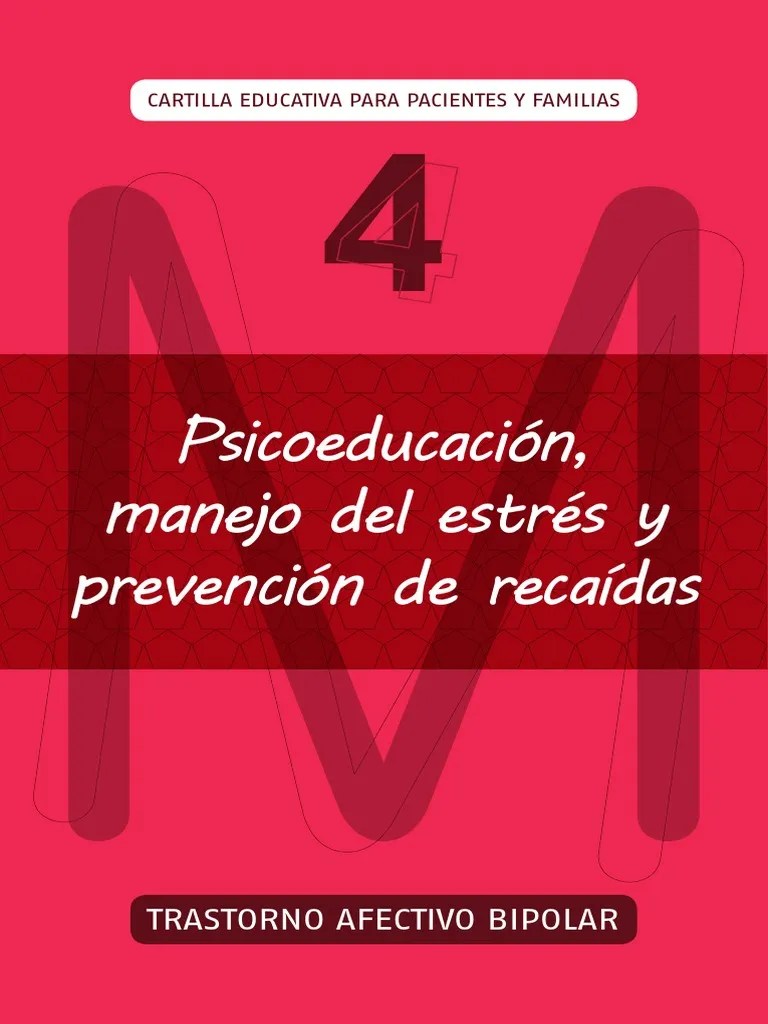 Psicoeducación Y Manejo Del Estrés. | PDF | Desorden Bipolar | Estrés (biología)
