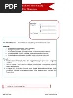 Siswa dapat menemukan rumus luas permukaan kubus2. Lks Kubus Pdf