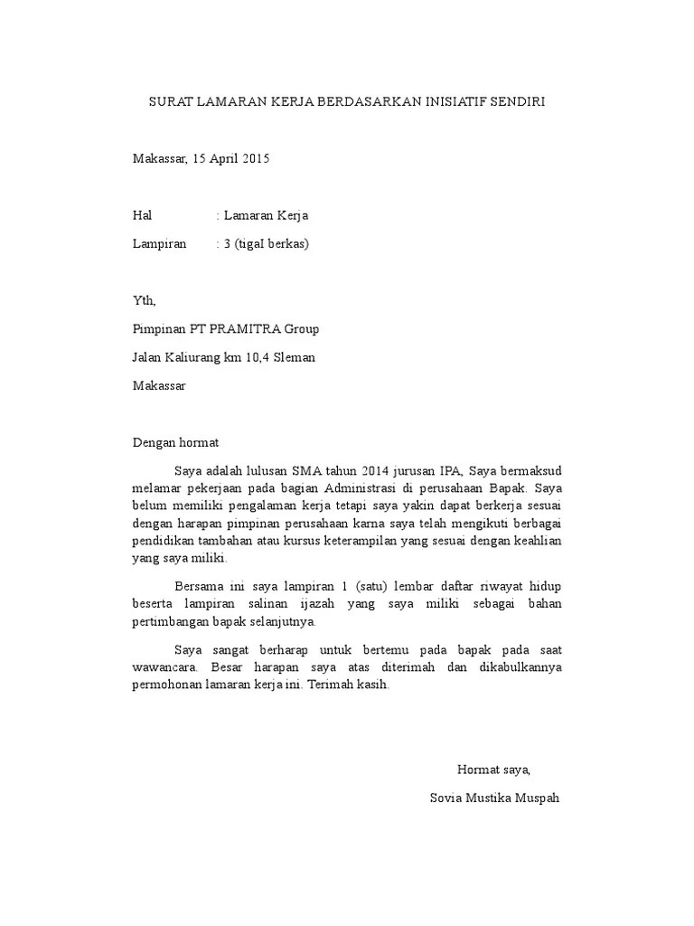 Contoh surat lamaran kerja programmer kapada yth, bapak kepala bagian personalia. Download Administrasi Contoh Surat Lamaran Kerja Tulis Tangan Belum Berpengalaman Images Irlashop