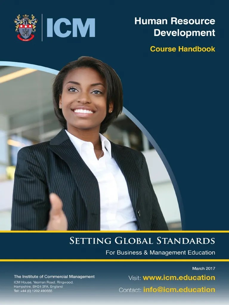 Human Resource Development Handbook | PDF | Postgraduate Education ...