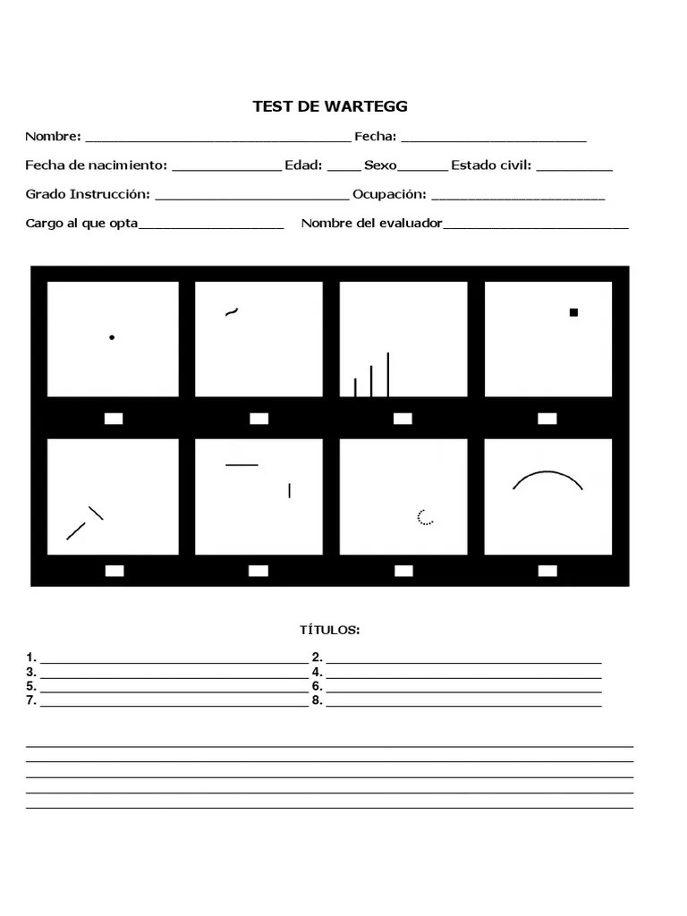 Wartegg Test Pdf