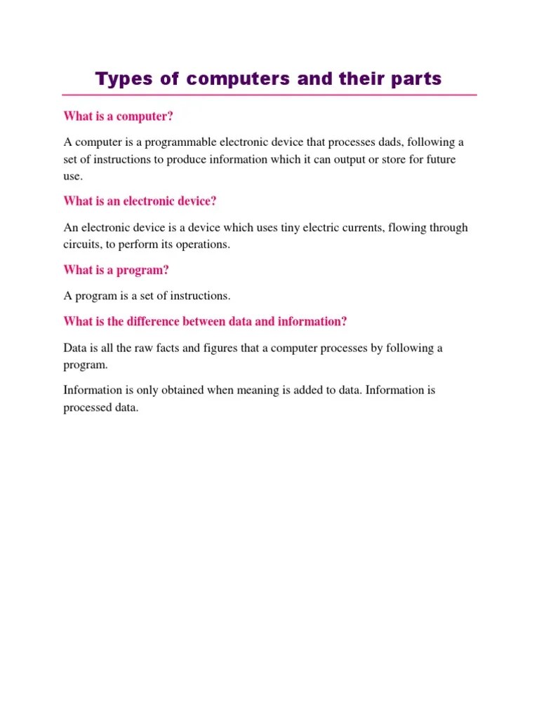 Fundamentals Of Hardware And Software | PDF | Business | Technology ...