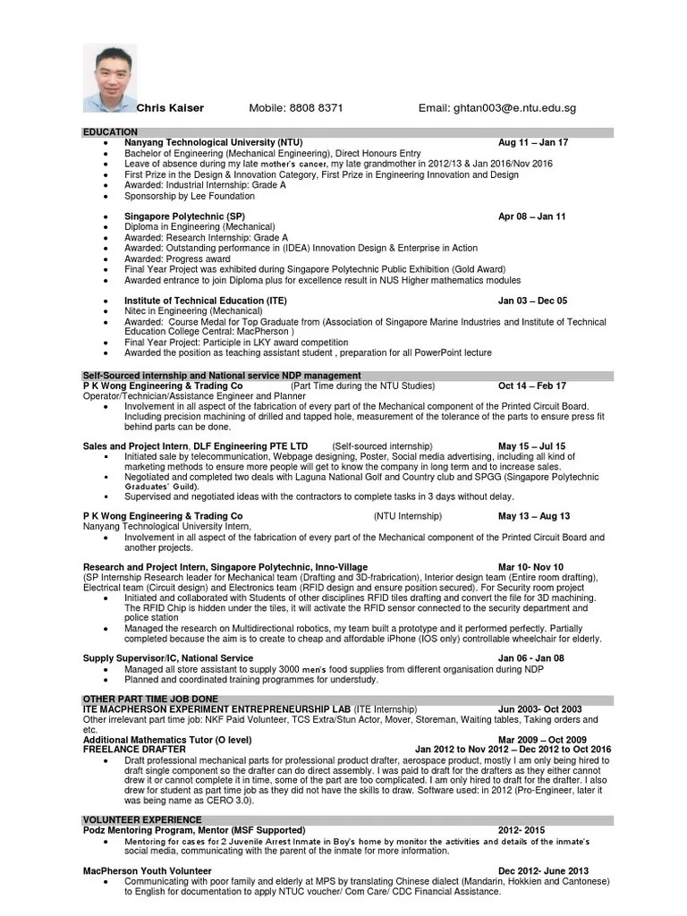 Chris Internship Institute Of Technology