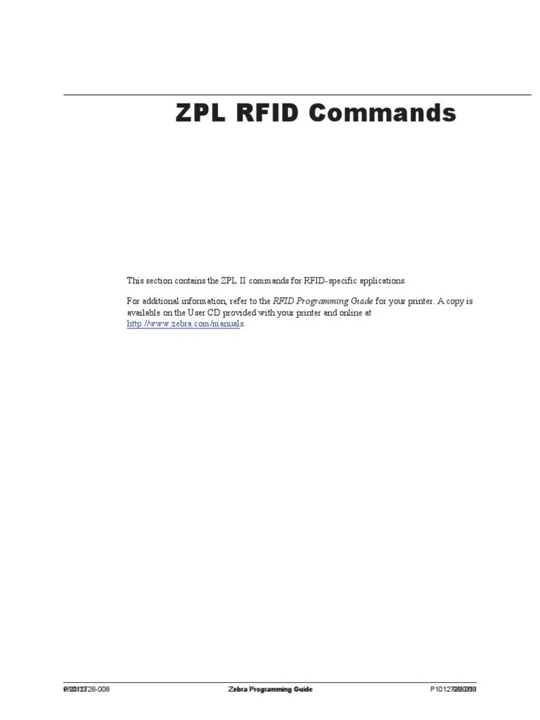 RFID Manual | PDF | Radio Frequency Identification | Data