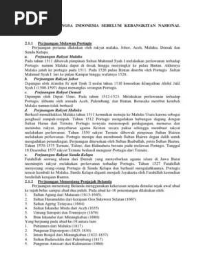 Sutomo, gunawan mangunkusumo, cipto mangunkusumo tujuan : Perjuangan Bangsa Indonesia Sebelum Kebangkitan Nasional 1908 Pdf