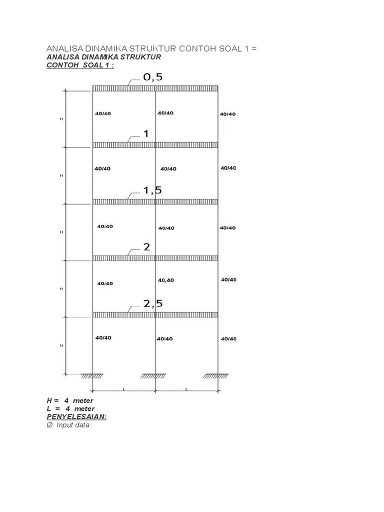 Soal jawaban konstruksi baja i (uph). Contoh Soal Struktur Baja 1 Dan Penyelesaiannya Pdf ...