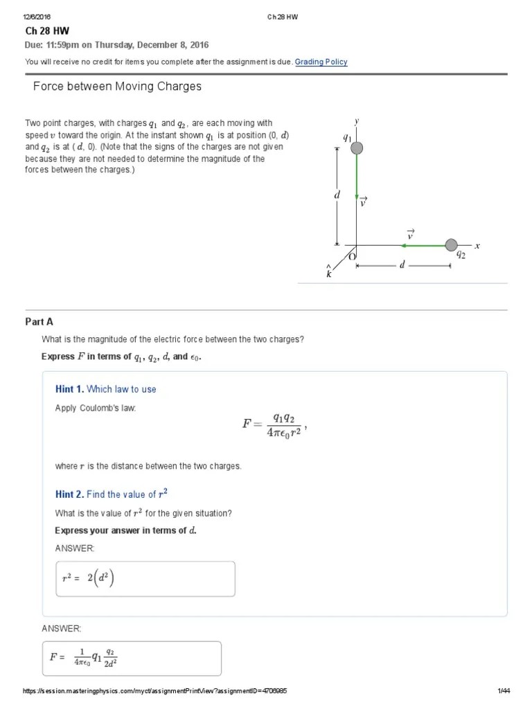 CH 28 PDF | Download Free PDF | Magnetic Field | Magnet