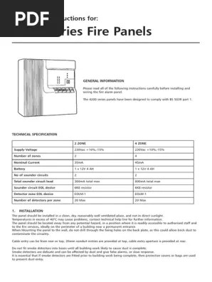 Fx4202 4 Manual Pdf Relay Electrical Wiring