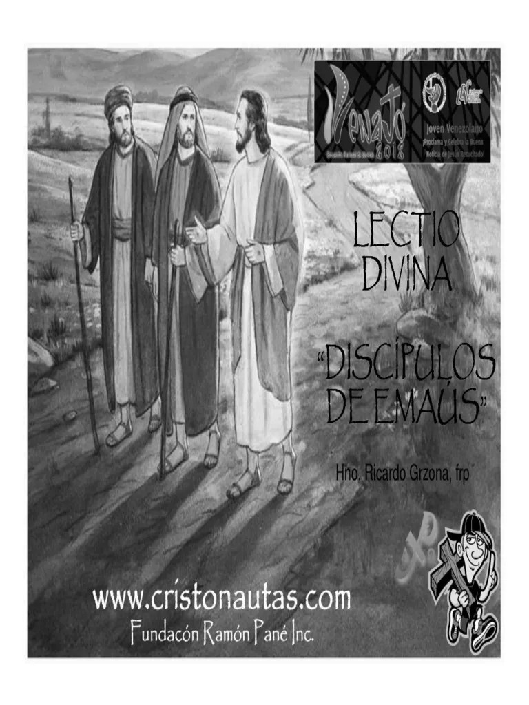 Lectio Divina Emaus | PDF | La Resurrección De Jesús | Evangelio De Lucas