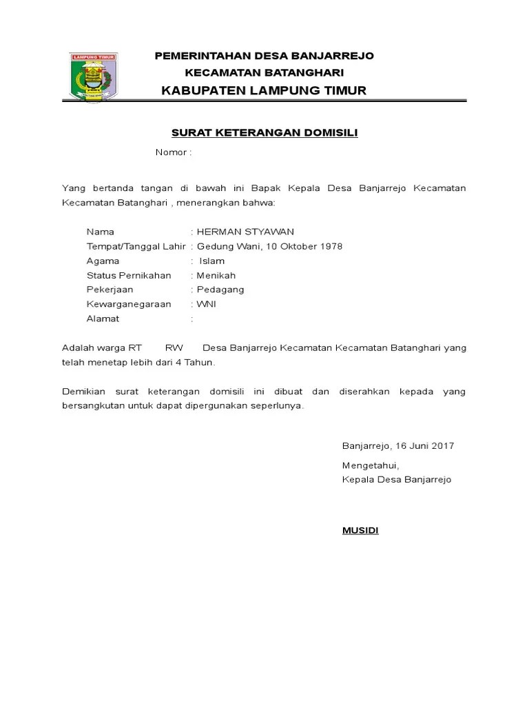 Cara Mengurus Surat Keterangan Domisili Bagi Warga Negara Asing Wna Firsty Chrysant 