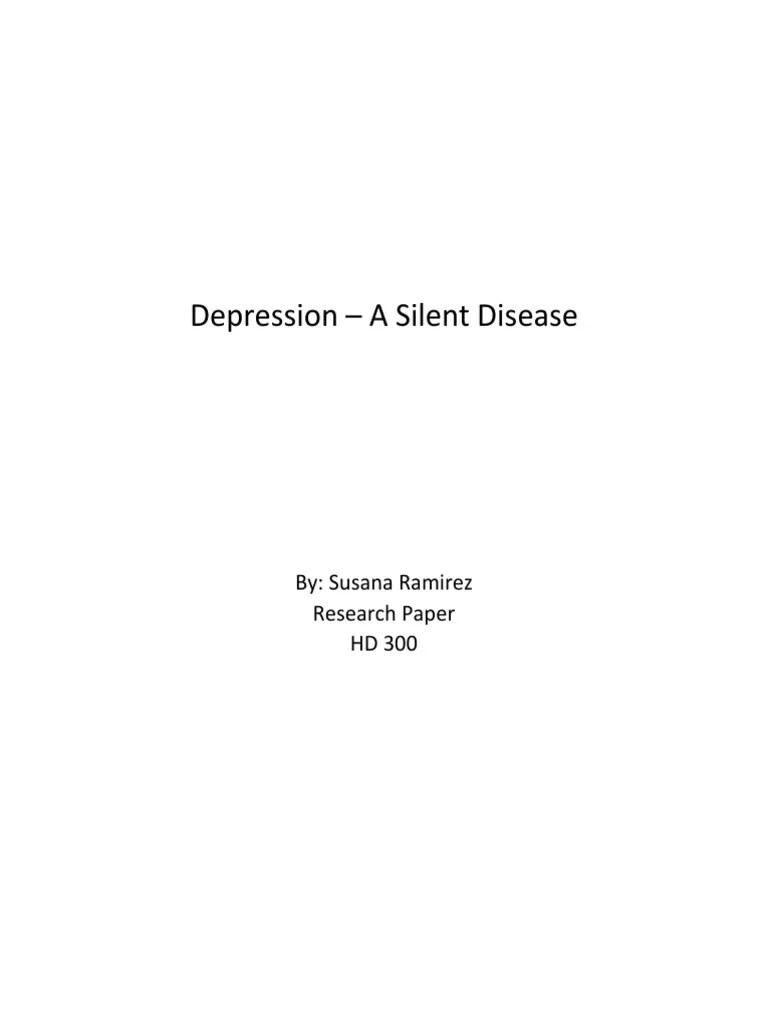 Depression | PDF | Major Depressive Disorder | Bipolar Disorder