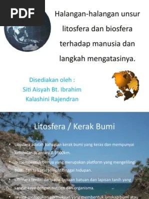 Apakah Kepentingan Kerak Bumi Kepada Manusia / Sumber Bumi Dan Geologi Gunaan