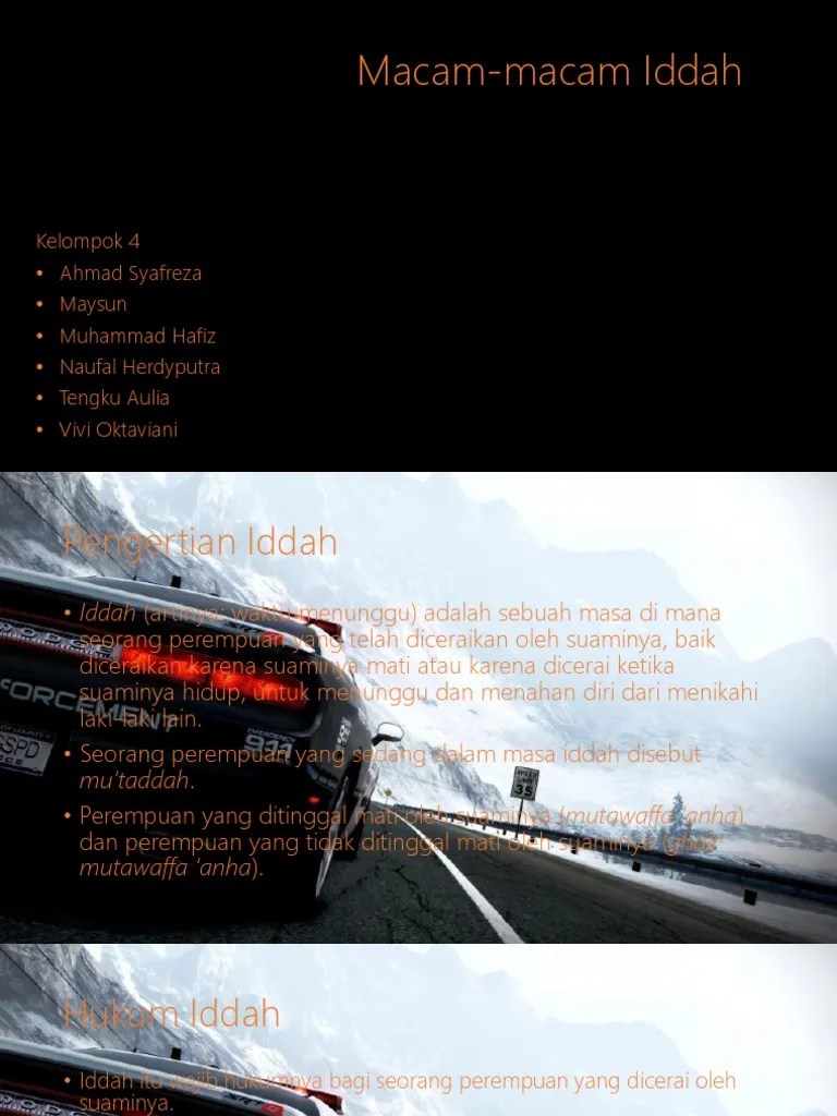 Macam-Macam Iddah | PDF