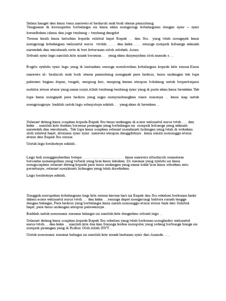 Contoh contoh naskah pembawa acara bahasa sunda terbaik kumpulan referensi teks pidato . Teks Pembawa Acara Pengajian Bahasa Sunda Mudah