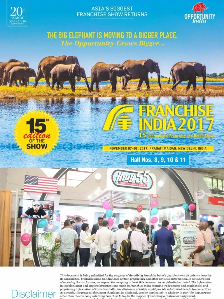 Franchise India 2017 | PDF | Franchising | Sponsor (Commercial)