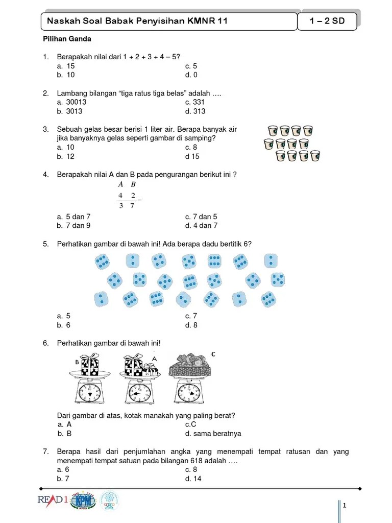 Mi murni sunan drajat lamongan . Kmnr 11 Penyisihan Kls 1 2 Ok Pdf