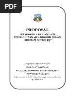 Pendahuluan pada tahun 2014 ini bank mandiri telah berhasil meraih penghargaanâ. Contoh Proposal Csr Pdf