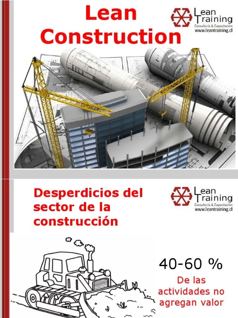 Lean Construction Lean Training Chile | PDF | Diseño | Ciencia De Sistemas